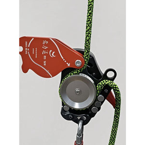 XRT200 Aluminum Alloy 0-225KG Load Electric Descender Rock Climbing Lift Retarder for 10.5-12MM Ropes