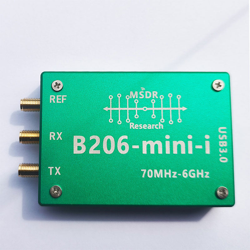 HamGeek B206 Mini-i 70MHz-6GHz SDR Development Board with Metal Shell AD9364 USB3.0 1TX 1RX Compatible with Opensource UHD