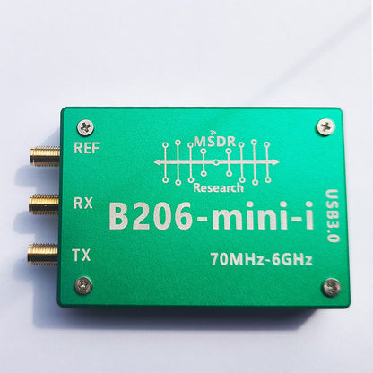 HamGeek B206 Mini-i 70MHz-6GHz SDR Development Board with Metal Shell AD9364 USB3.0 1TX 1RX Compatible with Opensource UHD