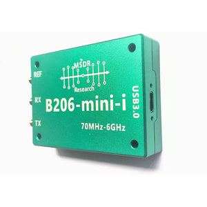 HamGeek B206 Mini-i 70MHz-6GHz SDR Development Board with Metal Shell AD9364 USB3.0 1TX 1RX Compatible with Opensource UHD