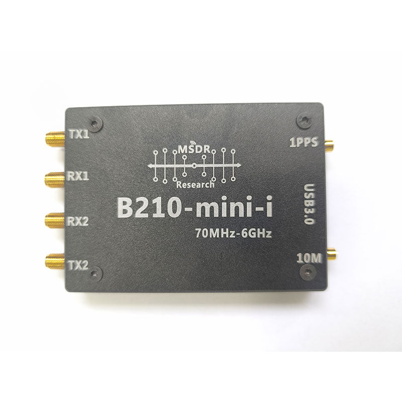 HamGeek B210 Mini-i 50MHz-6GHz SDR Development Board with Metal Shell AD9361 USB3.0 2TX 2RX Compatible with Opensource UHD