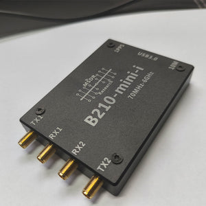 HamGeek B210 Mini-i 50MHz-6GHz SDR Development Board with Metal Shell AD9361 USB3.0 2TX 2RX Compatible with Opensource UHD