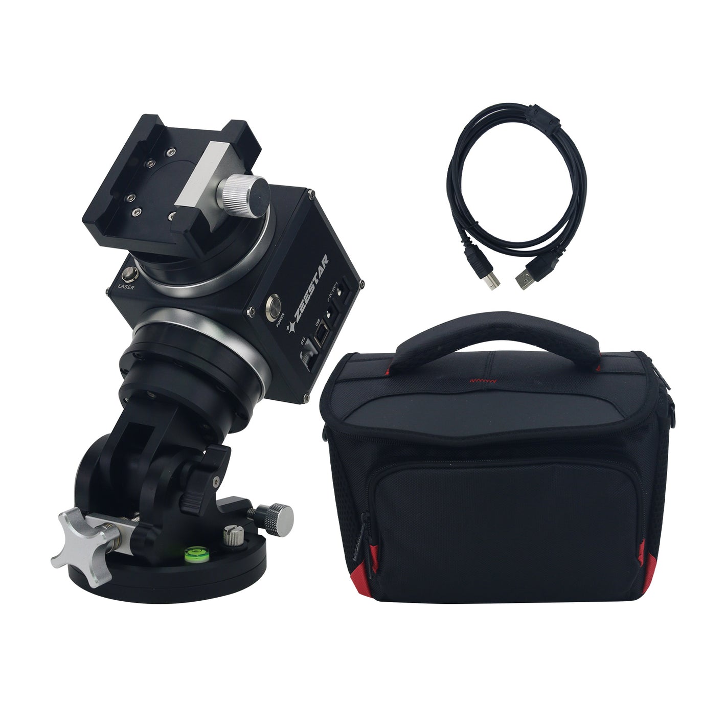 Black ZEESTAR X14 Harmonic Equatorial Mount 6KG Load Capacity with Vixen Narrow Dovetail Slot