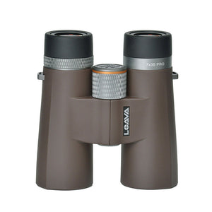 LOAVA GH 7x35 PRO Brown Ultra Wide Angle Flat Field Dual ED Binocular Telescope for Bird Watching/Show/Astronomy
