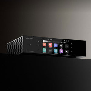 EVERSOLO T8 Professional Pure Digital Turntable Streaming Transport HiFi Lossless Music Player with 6-inch Touch Screen