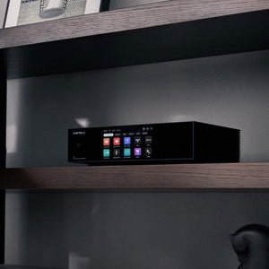 EVERSOLO T8 Professional Pure Digital Turntable Streaming Transport HiFi Lossless Music Player with 6-inch Touch Screen