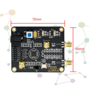 AD9954 High Speed DDS Signal Generator Module 400MHz 14Bit Sine Wave Square Wave RF Signal Source