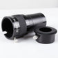 ANGELEYES 2X Barlow Lens Magnifier 2-inch HD Astronomical Telescope Barlow Eyepiece M42 with 2-inch to 1.25-inch Adapter (Black)