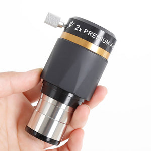 ANGELEYES 2X Apochromatic Barlow Lens 1.25-inch Multi-layer Coating Astronomical Telescope Accessory