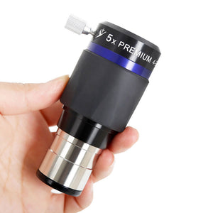 ANGELEYES 5X Apochromatic Barlow Lens 1.25-inch Multi-layer Coating Astronomical Telescope Accessory