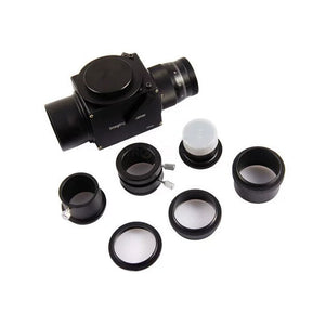TeSeek S8096-2 PRO Enhanced Imaging Flip Mirror 1.25-inch 2-inch Astronomical Telescope Three-way Guidescope Finderscope