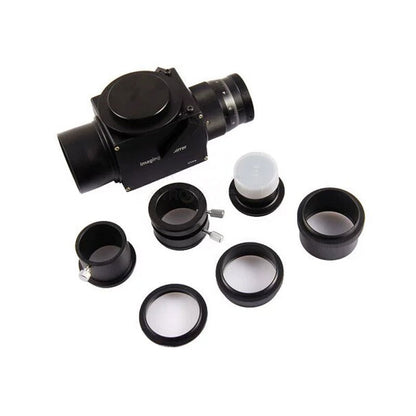 TeSeek S8096-2 PRO Enhanced Imaging Flip Mirror 1.25-inch 2-inch Astronomical Telescope Three-way Guidescope Finderscope