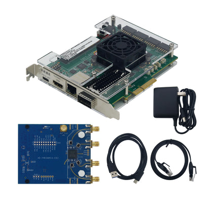 HamGeek XCKU5P Development Board + AD9361 RF Module FMCPCIE3.0 HDMI-compatible 100G Gigabit Ethernet for FPGA Development