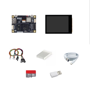 CanMV K230 Mini SD Card Kit AI Development Board Camera Visual Recognition Module 6TOPS 2GB RAM with 2.4-inch MIPI Touch LCD