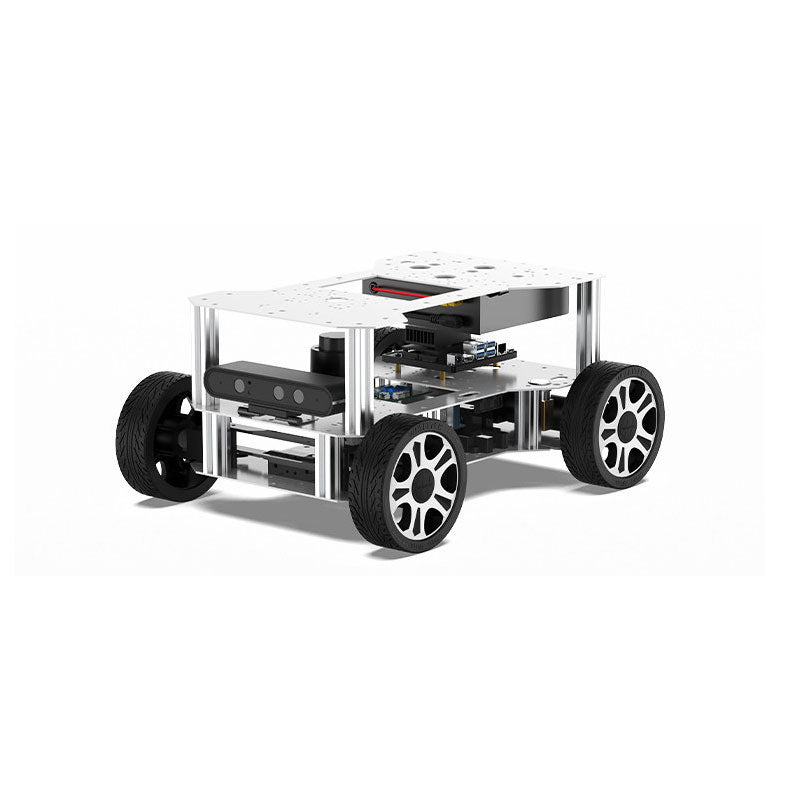 R550 Ackermann Robot Advanced Version Pendulum Hanging ROS2 AI Robot Mobile Intelligent Chassis + Raspberry Pi5 8GB (Standard)