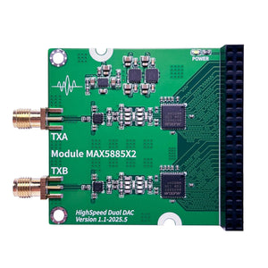 MAX5885 Dual Channel 16Bit High Speed DAC Module Arbitrary Wave Generator DDS Development Board for RIGUKE/ALINX/MEYESEMI FPGA