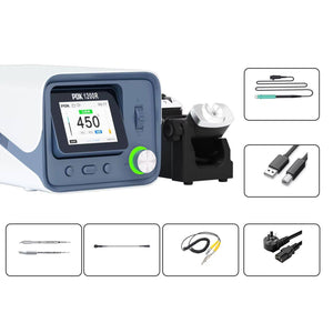 I2C PDK1200R 400W Intelligent Soldering Station for Electronics Repair BGA SMD Welding (C245 Handle)
