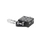 GWX40-C40H20-R Manual Goniometer Stage ±7° Tilt 3kg Load High-Precision Sliding Table for Optical Lab
