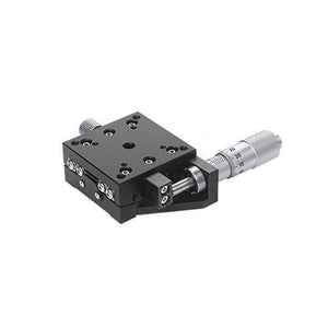 GWX40-C60H20-L Manual Goniometer Stage ±5° Tilt 3kg Load High-Precision Sliding Table for Optical Lab