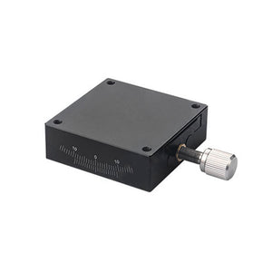 GFG6015-C60H20 Manual Goniometer Stage ±7.5° Tilt 2kg Load High-Precision Sliding Table for Optical Lab