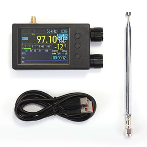 TEF6686 Portable Full Band Receiver WiFi/Bluetooth FM/SW/MW/LW Radio with 2.8-inch IPS Touch Screen
