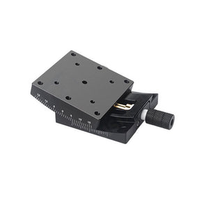 GFG6030-C80H20 Manual Goniometer Stage ±15° Tilt 3kg Load High-Precision Sliding Table for Optical Lab