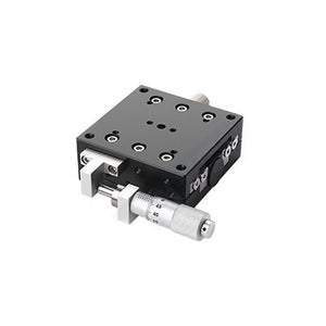 GWX60-C50H25-L Manual Goniometer Stage ±6° Tilt 5kg Load High-Precision Sliding Table for Optical Lab