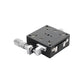 GWX60-C75H25-R Manual Goniometer Stage ±4° Tilt 5kg Load High-Precision Sliding Table for Optical Lab