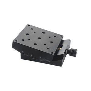 GFG8030-C87H28-R Manual Goniometer Stage ±15° Tilt 6kg Load High-Precision Sliding Table for Optical Lab