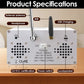 HamGeek TEF6686 65-108MHz Portable Stereo Radio Receiver Digital High Sensitivity Full Band FM AM SW MW LW DSP Receiver