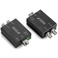 12G-SDI 1-Channel Fiber Optic to SDI Converter TX+RX Loop Out 4K60Hz Support Audio and Video Synchronous Transmission