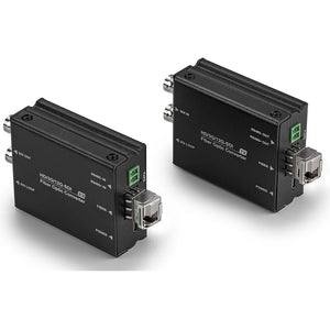 12G-SDI 1-Channel Fiber Optic to SDI Converter TX+RX Loop Out 4K60Hz Support Audio and Video Synchronous Transmission