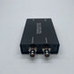 12G-SDI 1-Channel Fiber Optic to SDI Converter TX+RX 4K60Hz Support Audio and Video Bidirectional Transmission
