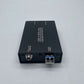 12G-SDI 1-Channel Fiber Optic to SDI Converter TX+RX 4K60Hz Support Audio and Video Bidirectional Transmission