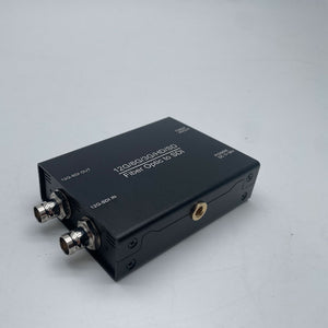 12G-SDI 1-Channel Fiber Optic to SDI Converter TX+RX 4K60Hz Support Audio and Video Bidirectional Transmission
