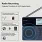HamGeek MLite-880 Portable Digital AM FM LW MW SW RDS Full Band Receiver Built-in Low Noise Amplifier