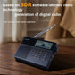 HamGeek MLite-880 Portable Digital AM FM LW MW SW RDS Full Band Receiver Built-in Low Noise Amplifier