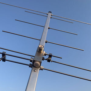 U5V3++ 430-440MHz/144-148MHz Foldable Handheld UV Dual Band Yagi Antenna Multi-use Directional Antenna