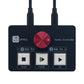 Black QLAB Controller Double Computer Control Media Controller with Dual Screens for Hirrender p1/SSP/Itunes