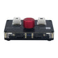 Black QLAB Controller Double Computer Control Media Controller with Dual Screens for Hirrender p1/SSP/Itunes