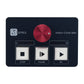 Black QLAB Controller Double Computer Control Media Controller with Dual Screens for Hirrender p1/SSP/Itunes