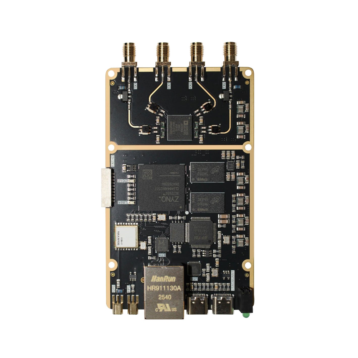 HamGeek SDR-Z103 AD9361+ZYNQ7020 Software Defined Radio 2R+2T Development Board QPSK BPSK FM AWGN GPS Compatible with PlutoSDR