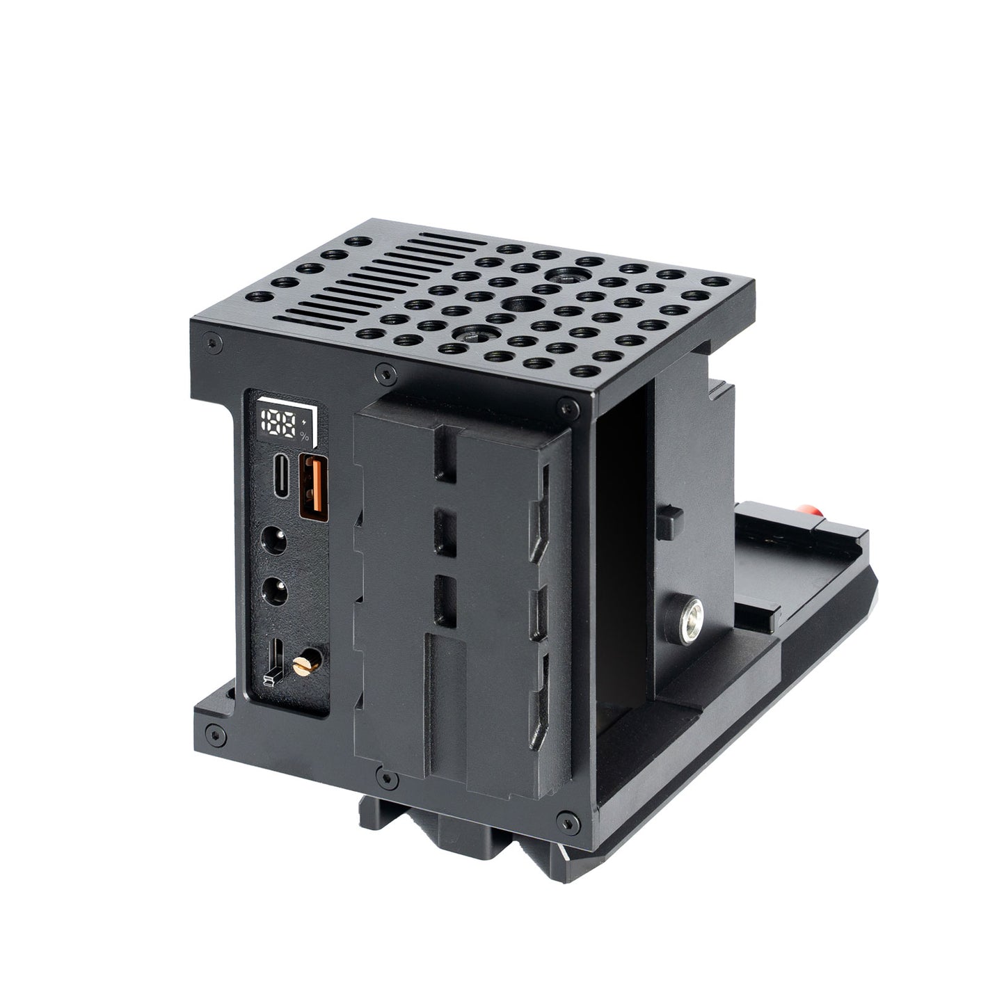 Fangtuo F970 550 Aluminum Alloy Camera Cage Expansion Module for Mirrorless Cinema Cameras – No Built-In Battery