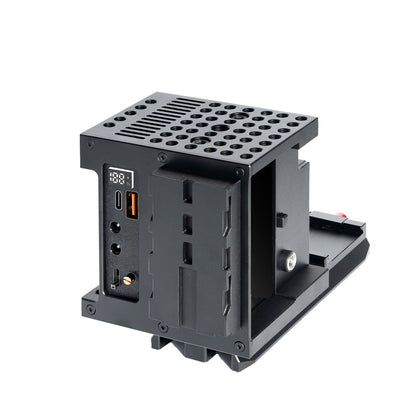 Fangtuo F970 550 Aluminum Alloy Camera Cage Expansion Module for Mirrorless Cinema Cameras – No Built-In Battery