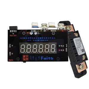 6-Digit Voltage Current Meter Power &amp; Current Analyzer Upgraded ±10µA~±20A Expandable to 60A (DF-6020)