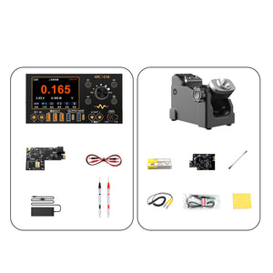 i2C C10 Professional Waveform Ammeter + Full-Function Multimeter + 2-Way Fast Charging + D115 Nano Soldering Iron Kit