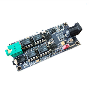 Dual ES9038Q2M Decoder Board I2S Input Asynchronous USB Module Dual 5532 Op Amp DAC Module