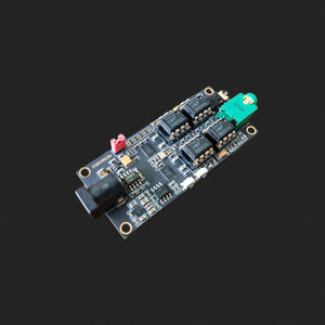 Dual ES9038Q2M Decoder Board I2S Input Asynchronous USB Module Dual 5532 Op Amp DAC Module