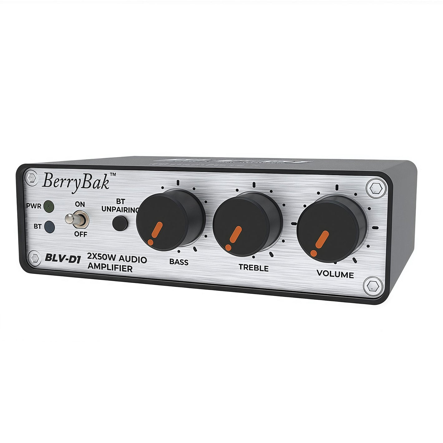 BLV-D1 2x50W TPA3116 Bluetooth5.3 Class D Desktop Power Amplifier DSP Tuning DC12V-24V/USB PD Type-C Power Supply