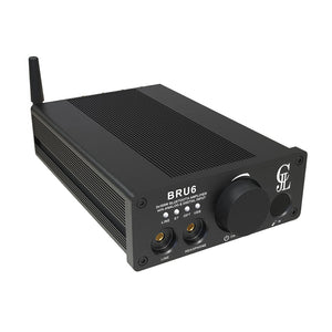 BRU6 2x100W QCC3034 Bluetooth5.1 Audio Power Amplifier PCM5121 DAC Support Subwoofer/Stereo Output